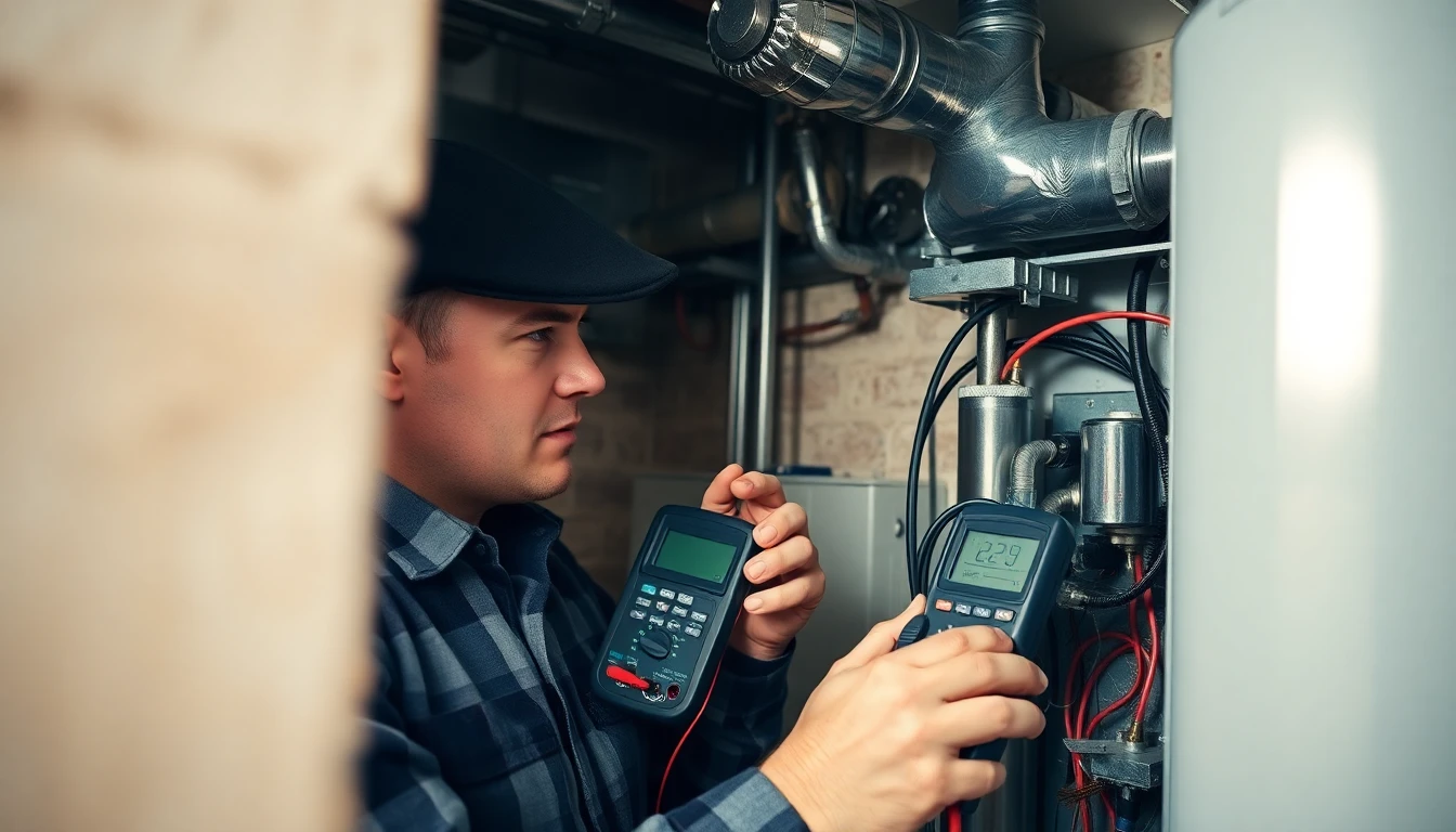 Heating system repair